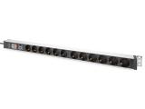 Описание и цена на Адаптер Digitus 12-way Socket strip with switch and surge protection DN-95435 