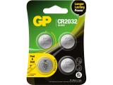 GP Batteries Бутонна батерия литиева CR2032 4бр. в блистер снимка №2
