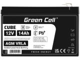 Green Cell AGM 12V 14Ah VRLA Battery AGM08 снимка №4