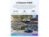VIOFO Dash Cam A229 Plus 2 Channel 2K HDR снимка №5
