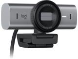 Описание и цена на уеб камера Logitech MX Brio 4K Ultra HD Webcam PALE GREY 960-001554