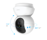 TP-Link Камера TP-Link Tapo C200, Pan/Tilt, 1080p, ден/нощ до 9м., Micro SD, микрофон NEW снимка №2 TP-Link Камера TP-Link Tapo C200, Pan/Tilt, 1080p, ден/нощ до 9м., Micro SD, микрофон NEW снимка №2
