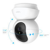 TP-Link Камера TP-Link Tapo C210, Pan/Tilt, 3MP, ден/нощ до 9м., Micro SD, микрофон NEW снимка №2 TP-Link Камера TP-Link Tapo C210, Pan/Tilt, 3MP, ден/нощ до 9м., Micro SD, микрофон NEW снимка №2