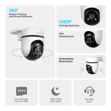 TP-Link Камера TP-Link Tapo C500, Pan/Tilt, WiFi, ден/нощ до 30м., Micro SD, outdoor,mic NEW снимка №2 TP-Link Камера TP-Link Tapo C500, Pan/Tilt, WiFi, ден/нощ до 30м., Micro SD, outdoor,mic NEW снимка №2