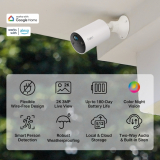 TP-Link Камера TP-Link Tapo C410(2-pack), 3MP WiFi, ден/нощ цвят, Micro SD, outdoor, mic NEW снимка №3 TP-Link Камера TP-Link Tapo C410(2-pack), 3MP WiFi, ден/нощ цвят, Micro SD, outdoor, mic NEW снимка №3