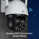 TP-Link Камера TP-Link VIGI C540-W(4mm), 4MP, Full-Color, Wi-Fi Pan Tilt ,мрежова NEW снимка №4 TP-Link Камера TP-Link VIGI C540-W(4mm), 4MP, Full-Color, Wi-Fi Pan Tilt ,мрежова NEW снимка №4