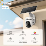 TP-Link Камера TP-Link Tapo C630 KIT,3K 5MP Pan/Tilt охранителна камера със соларно захр NEW снимка №3 TP-Link Камера TP-Link Tapo C630 KIT,3K 5MP Pan/Tilt охранителна камера със соларно захр NEW снимка №3