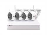 Описание и цена на камера за видеонаблюдение Ezviz ezWireLess Kit - NVR 1TB + 4 Husky Air cameras