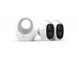 Описание и цена на камера за видеонаблюдение Ezviz DUO Pack CS W2D B2 EUP (EU-STD) Full HD WiFi Battery Cam
