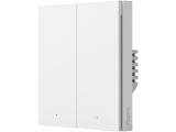 Описание и цена на сензори, датчици, аларми AQARA Smart Wall Switch H1 (no neutral, double rocker) WS-EUK02