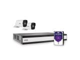 Описание и цена на рекордери Abus NVR and 2 PoE mini tube cameras TVVR36422T