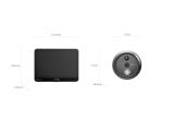 Ezviz HP4 Wire-free Peephole Doorbell CS-HP4 2MP снимка №4 Ezviz HP4 Wire-free Peephole Doorbell CS-HP4 2MP снимка №4